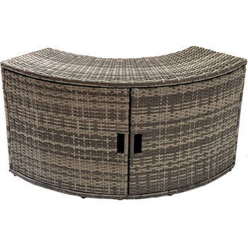 Mobile con ante THUNDER per JACUZZI rotondo - colore grigio